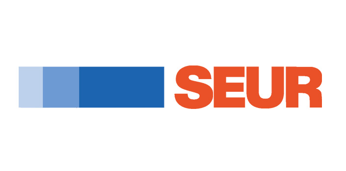 logotipo de la empresa de logística de paquetería SEUR